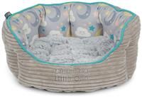 Petface Puppy Bundle Dog Grey Bed With Toy