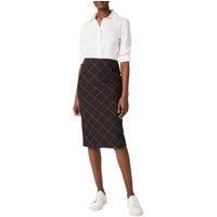 Hobbs Womens Black Raspberry Eliza Skirt
