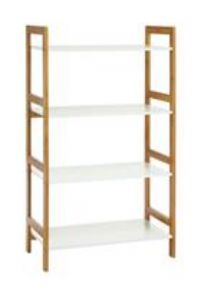 Habitat Drew 4 Tier Shelving Unit  White