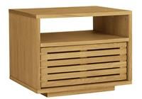 Habitat Max Oak Bedside Chest