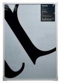 Habitat Ontario Picture Frame - White - 103x73cm