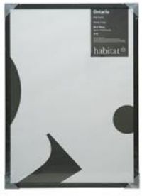 Habitat Ontario Matte Finish Picture Frame  Black  73x53cm