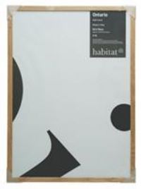 Habitat 73 x 53cm Ontario Oak Wooden Picture Frame - Natural