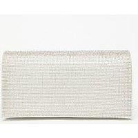 Quiz Diamante Clutch Bag