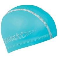 SPEEDO BLUE PACE JUNIOR SWIMMING CAP ANT-TUG / ANTI-CHLORINE AGES 6-14 YEARS