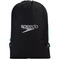 Speedo Unisex/'s Pool Bag, Black/Green Glow, One Size