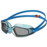 Speedo Unisex-Youth Hydropulse Junior Swimming Goggle, Pool Blue/Chilli Blue/Light Smoke, One Size
