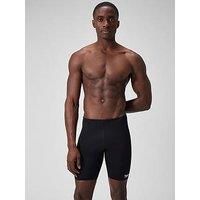 Speedo Men/'s ECO Endurance+ Jammer, Comfortable Fit, Classic Look, 100% Chlorine Resistant, Quick Drying, Black, 34