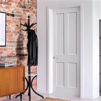 JB Kind Rushmore Internal Door Primed 33 x 1981 x 762mm in White Mdf