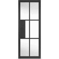 Jb Kind Doors Civic Black Clear Glass P F Glazed 35 X 1981 X 762