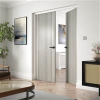 JB Kind Aria Grey Internal Door FD30 44 x 1981 x 762mm
