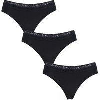 3 Pair Black Bamboo Briefs Ladies 12 Ladies - Lazy Panda