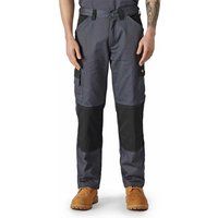 Dickies - Trousers for Men, Everyday Pants, Regular Fit, Grey/Black, 36W/34L