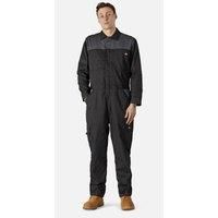 Dickies - Coveralls for Men, Everyday Coveralls, Regular Fit, Black Grey, S