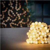 Premier Decorations 100 Multi Action Warm White Pearl Berry LED Lights