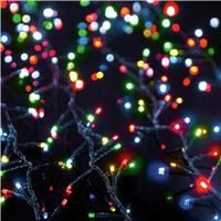 Premier 1000 LED Multi-Action TreeBrights Christmas Tree Lights with Timer MULTI