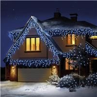 Premier Outdoor LED Multi Function Icicle Christmas Lights with TIMER