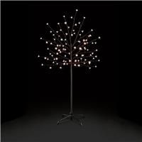 Premier 5ft Cherry Blossom Christmas Tree White LED Lights & Timer
