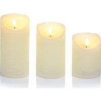 Premier Flickabright Candles Cream Set 3