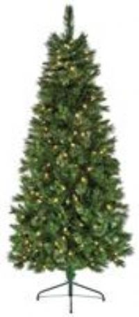 Premier Decorations 5ft Pre lit Pine Christmas Tree