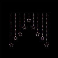 Premier Decorations Rainbow Star Christmas Window Lights