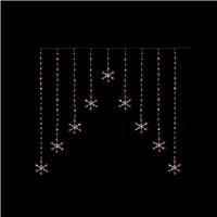 Premier Decorations Colour Snowflake Christmas Window Lights