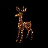 Premier Multi Action Rattan Effect Stag 176 LEDs 1.10m
