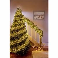 Premier 18.5m 1440 LED Cluster Christmas Lights – Multi Action Indoor Decoration with Timer – Warm White