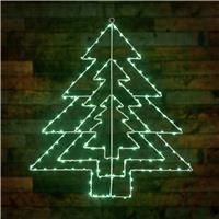 Premier 50cm Microbrights Green 150 LEDs Christmas Tree