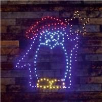 Premier Twinkling Penguin 221 Flexibright Christmas Lights