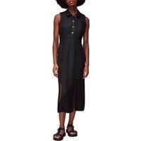 Whistles Dress Molly Linen Midi Dress Black BNWT - Sizes
