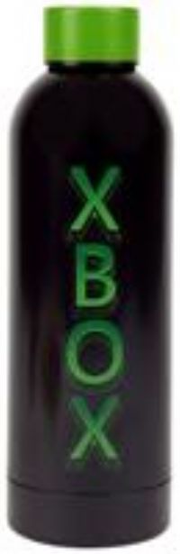 Zak Xbox Black Stainless Steel Bottle - 700ml