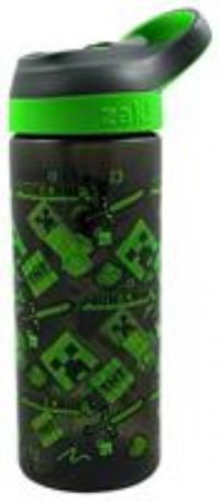 Zak Atlantic Minecraft Sipper Water Bottle - 600ml