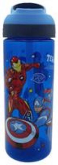 Hox Avengers Blue Sipper Water Bottle - 600ml