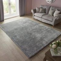 Indulgence Shaggy Rug Silver (Brown)