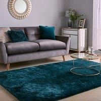 Indulgence Shaggy Rug Green