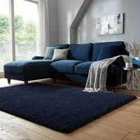 Slumber Shaggy Rug Navy