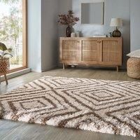 Slumber Geometric Shaggy Rug