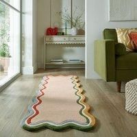 Elements Wave Border Wool Runner