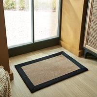 Herringbone Jute Border Doormat