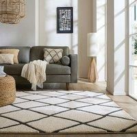 Ziri Geometric Berber Rug