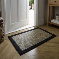 Sisal Look Washable Border Doormat