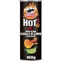 Pringles Hot Mexican Chilli & Lime Sharing Crisps 160g