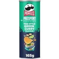 Pringles Limited Edition Passport Flavours Thai Style Green Curry Flavour 165g
