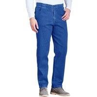 Chums Men's Elastic Waist Denim Jeans in Stretch Fabric in Blue | Size: 40S