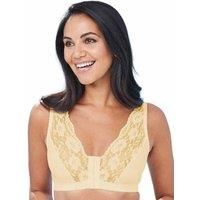 Pack of 5 Bra Cotton Lace Front Fastening Magic Bra