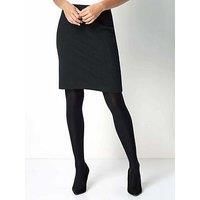 Roman Originals Short Skirt for Women UK - Ladies Textured Pull On Mini Stretch Cotton Jersey Pencil Tube Smart Summer Bodycon Knee Length A-Line Straight Work Office Formal - Black - Size 16