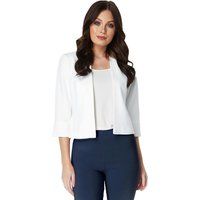 Roman Originals Women's 3/4 Sleeve Rochette Jacket - Ladies Wedding Guests