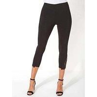 Lace Insert Bengaline Trousers Roman Originals Women's