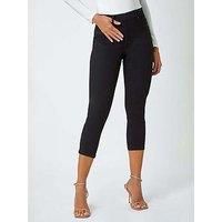 Roman Originals Women Cropped Jegging Ladies Jeans Denim Leggings Cotton Trouser